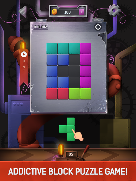 Screenshot #4 pour Rusty Yard: Block Puzzle