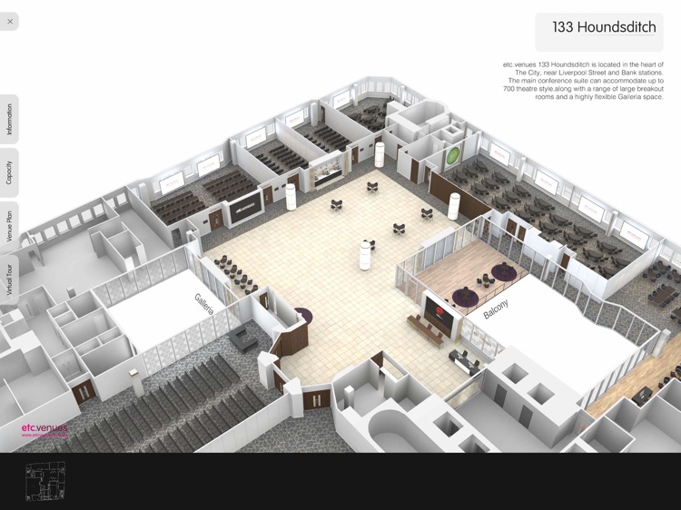 133 Houndsditch 3D Floor Plans