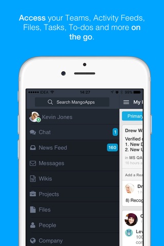 MangoApps, Work from Anywhere - náhled