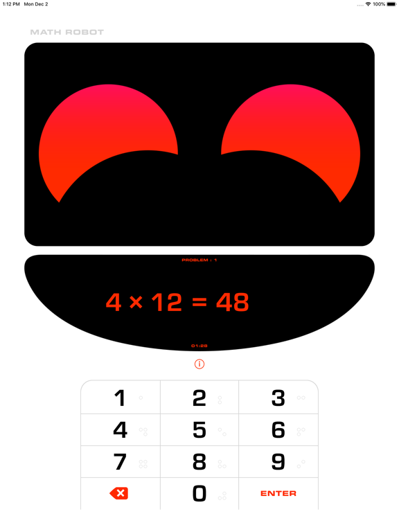 Math Robot™ iPad Math Robot™ iPad
