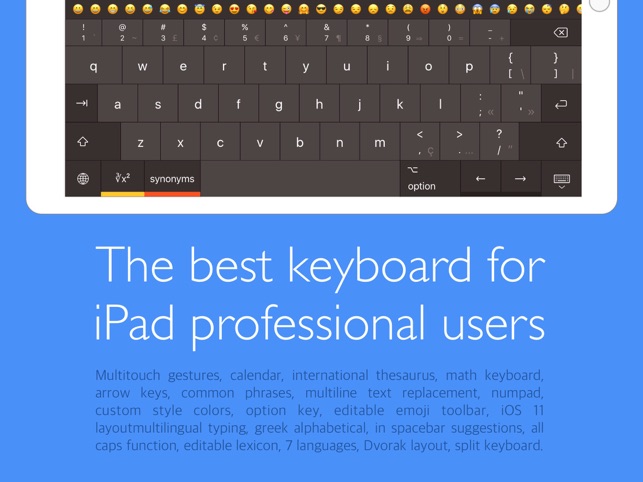 ‎Pro Keyboard with PC Layout Screenshot