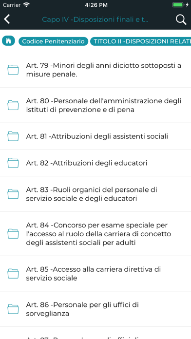 How to cancel & delete Codice Penitenziario from iphone & ipad 4