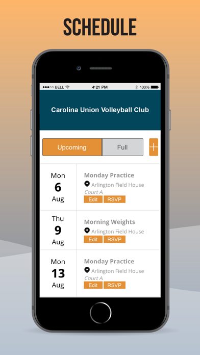 Carolina Union Volleyball Club screenshot 2