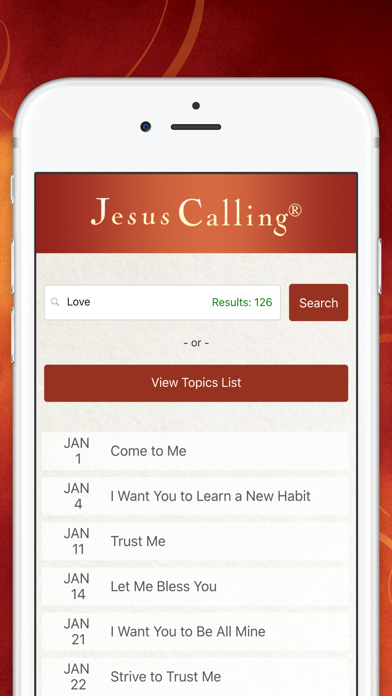 Jesus Calling Devotional by Sarah Young Screenshot 5