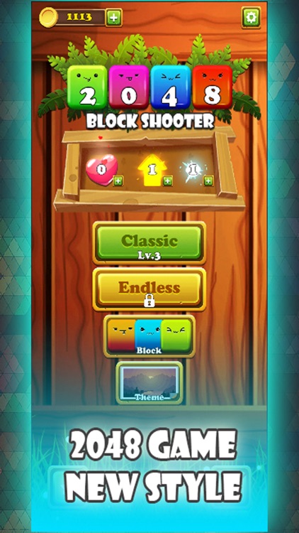 2048 Block Shooter Puzzle Game