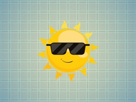 Sticker Me: Cool Sun
