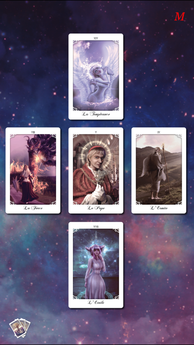 How to cancel & delete Tarot Le messager de l’âme from iphone & ipad 1