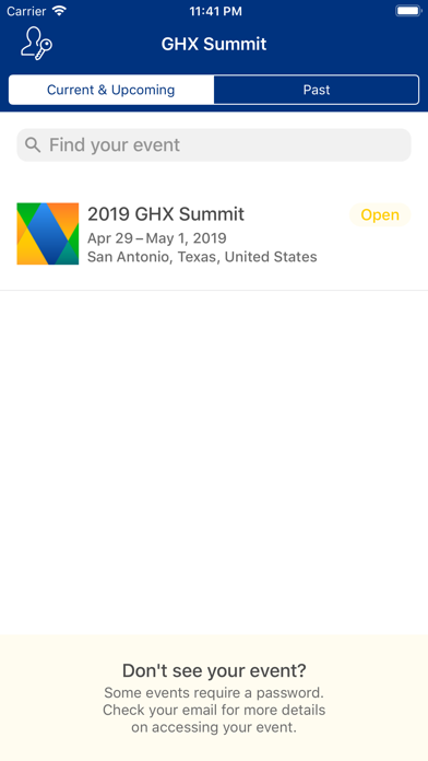 How to cancel & delete GHX Summit from iphone & ipad 2