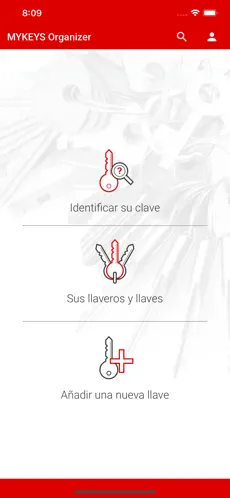 Screenshot 2 MYKEYS Organizer iphone