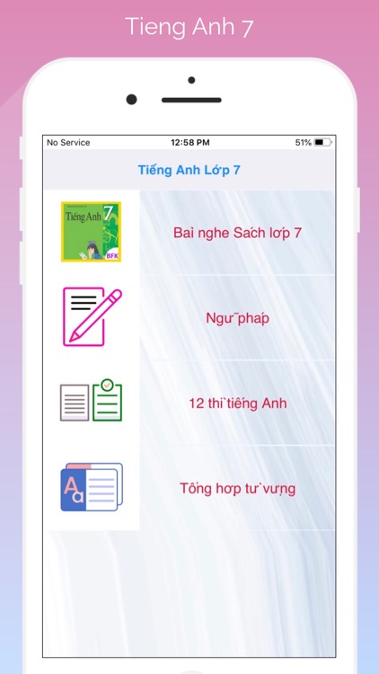 Tieng Anh Lop 7 - English 7 screenshot-5