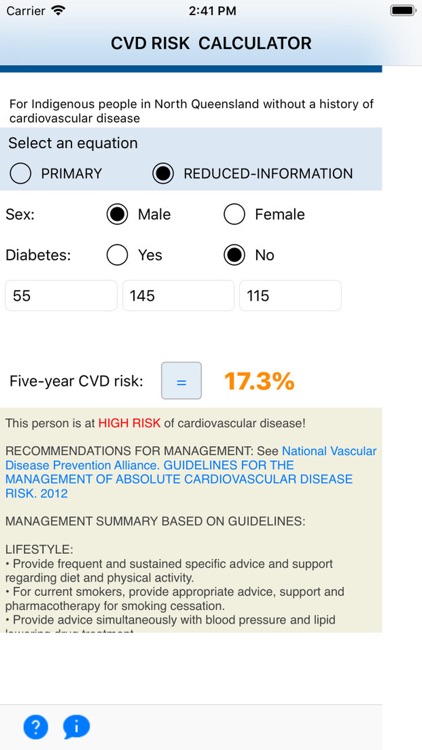 Indigenous CVD Risk Calculator screenshot-5