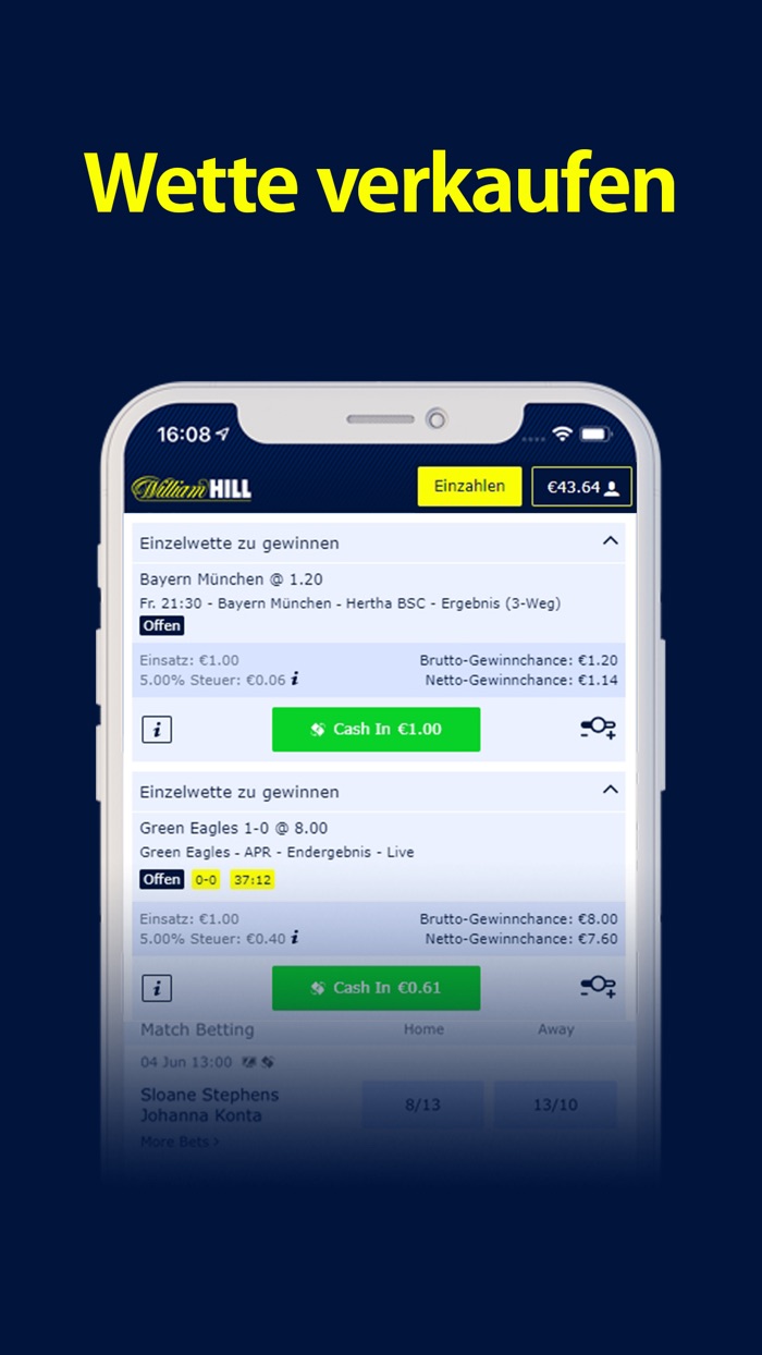 William Hill Sportwetten