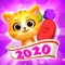 Cat Story™ is a super fun cat Match 3 crush game that gives you an unexpectedly happiness and cute cats world