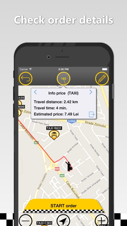 Online TAXI Gicu Trans screenshot-3