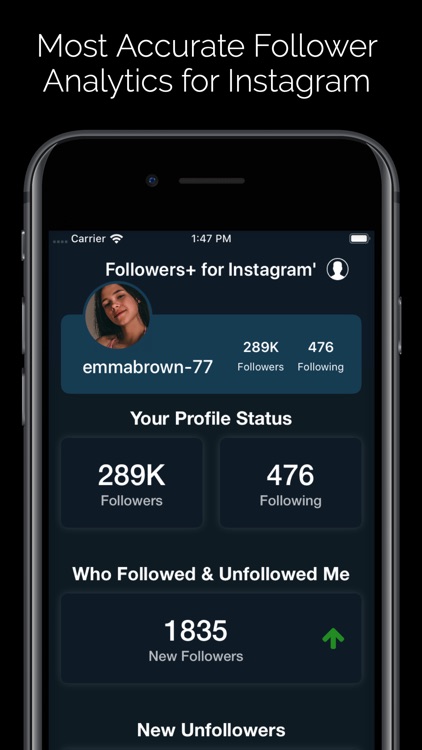 Followers+ for Instagram' screenshot-4