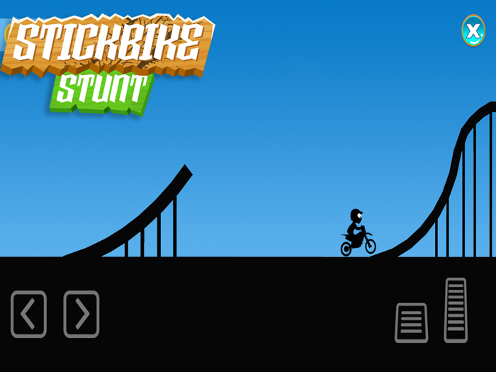 stick man bike stunt