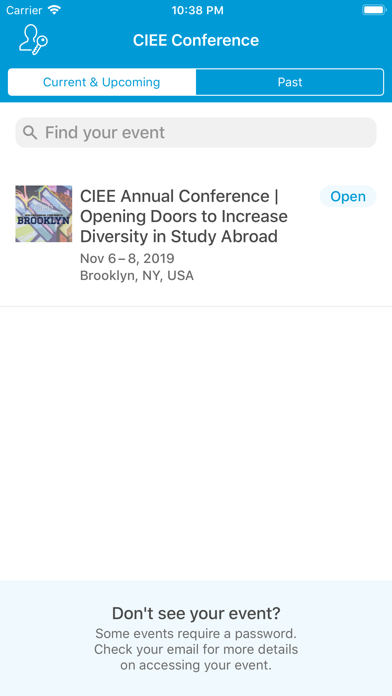 CIEE Annual Conference screenshot 2