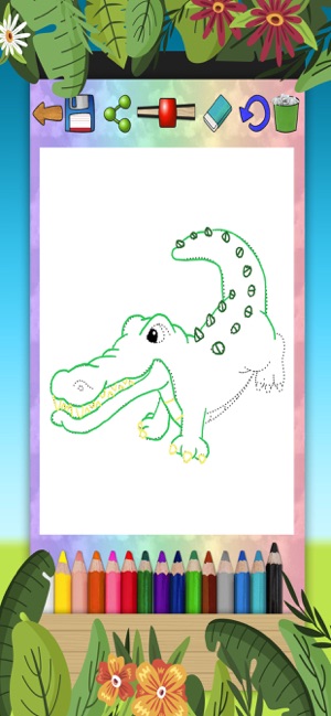 Zoo Animals Coloring Book Game(圖5)-速報App