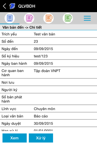 VNPT-iOffice 3.0 screenshot 4