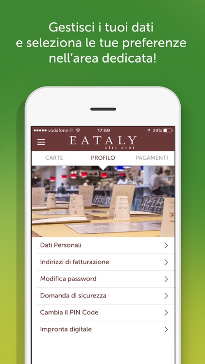 Eataly Pay