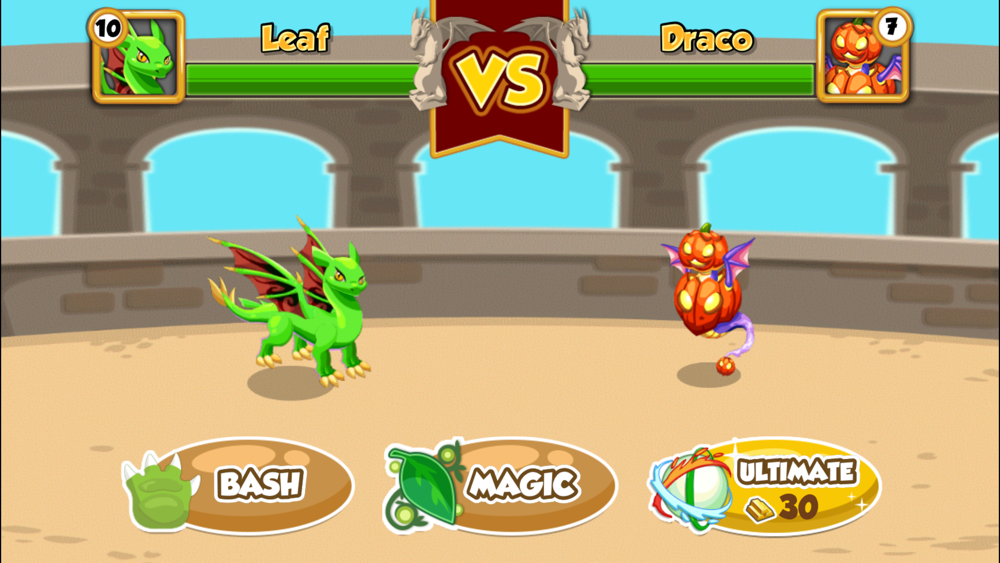 dragon story on iphone