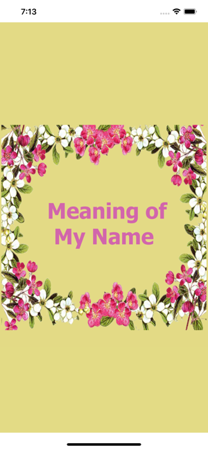 Meaning of My Name(圖1)-速報App