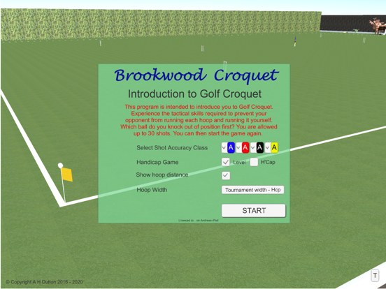 Screenshot #4 pour Golf Croquet Intro
