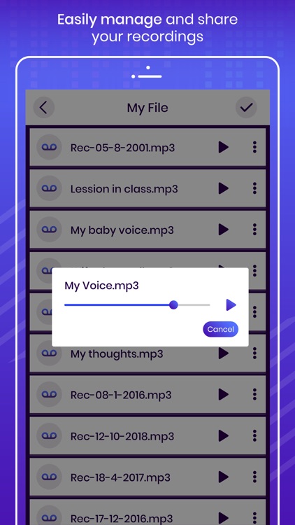 Audio Recorder & Editor