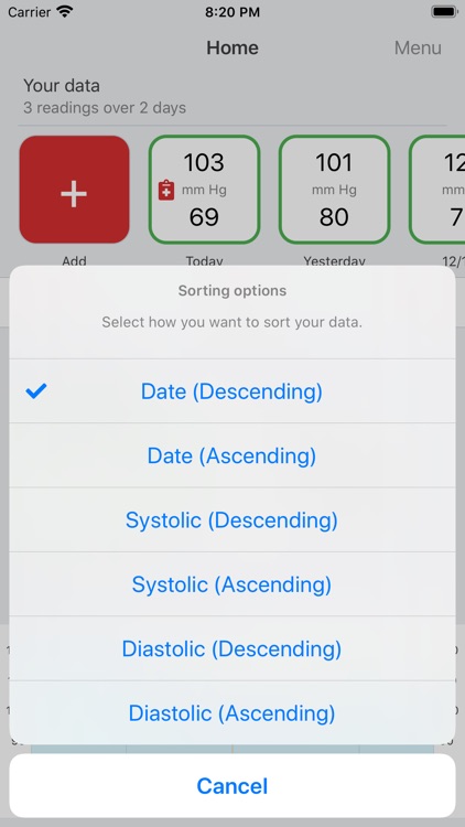 myBloodPressure screenshot-6