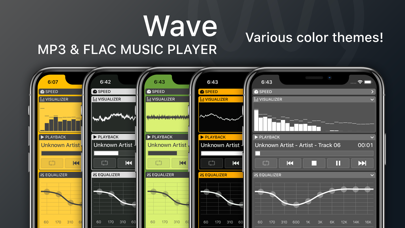Wave - MP3 & FLAC Music Player screenshot 2