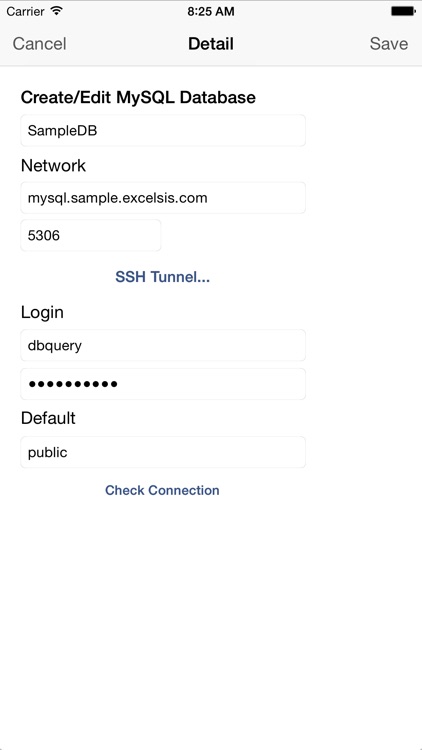 MySQL QueryDB SSH Client screenshot-0