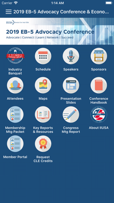 IIUSA EB-5 App screenshot 3