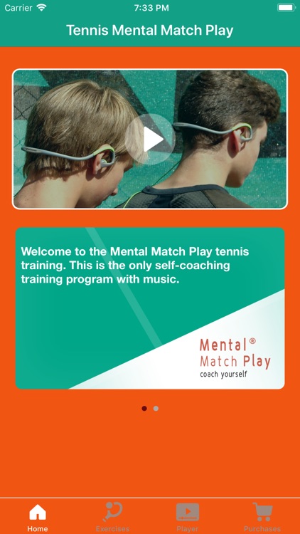 MMPlay tennis with music