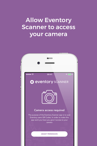Eventory Scanner - náhled