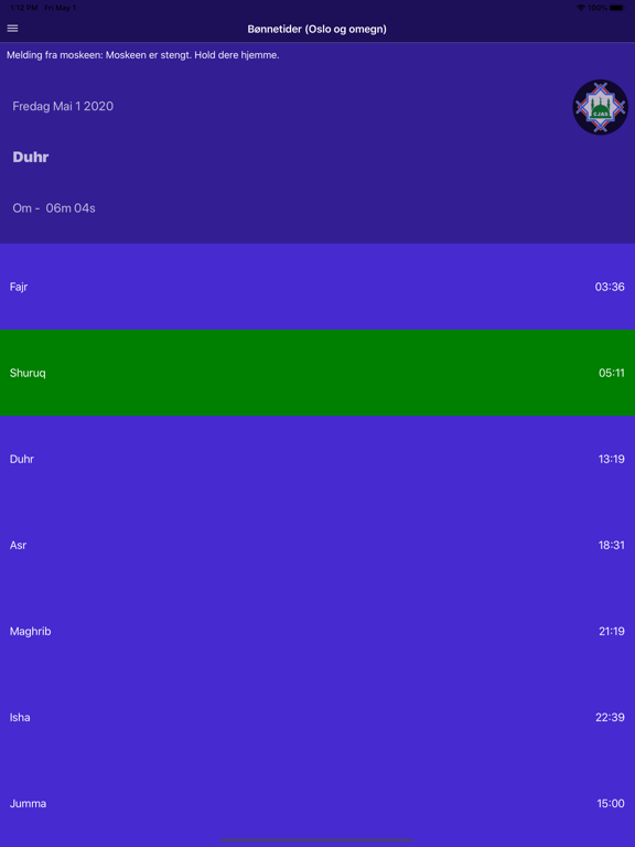 Screenshot #4 pour CJAS Bønnetider