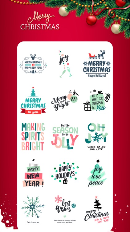 150+ Premíum Christmas Sticker