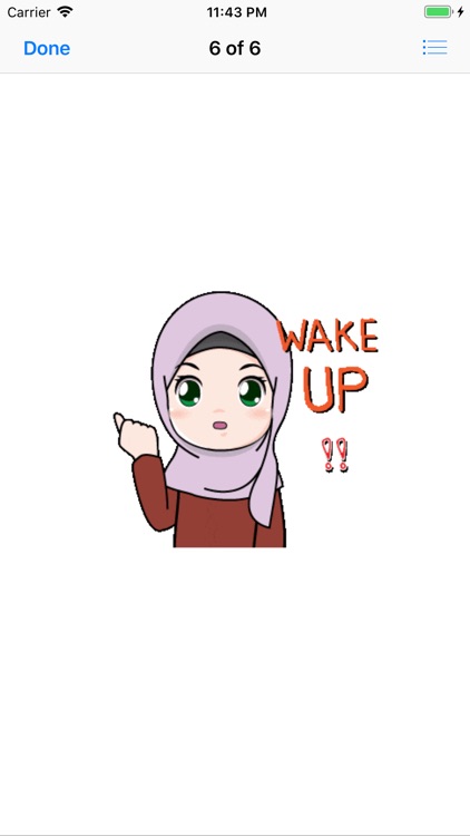 Muslim Hijab Girl Greetings screenshot-9