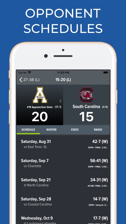South Carolina Football App screenshot-7
