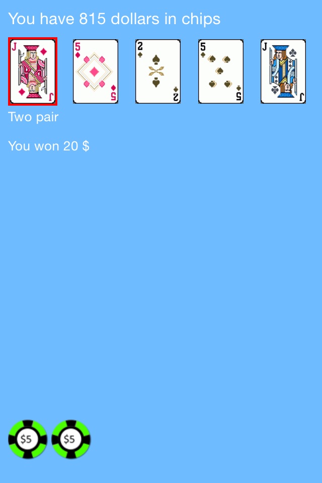 Ears Video Poker screenshot 2