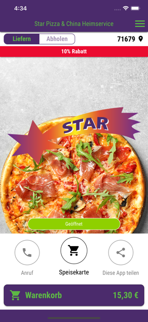 Star Pizza & China Heimservice(圖1)-速報App