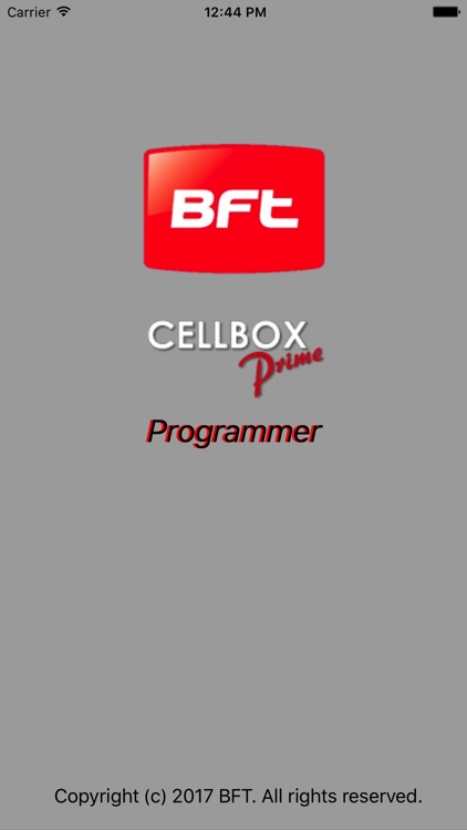 BFT CellBox Programmer