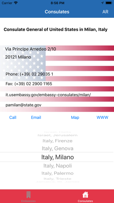 Usa Embassies Consulates review screenshots