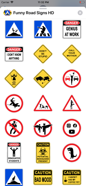 Funny Road Signs HD(圖2)-速報App