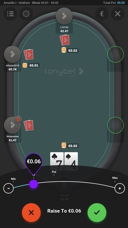 TonyBet Poker screenshot-4