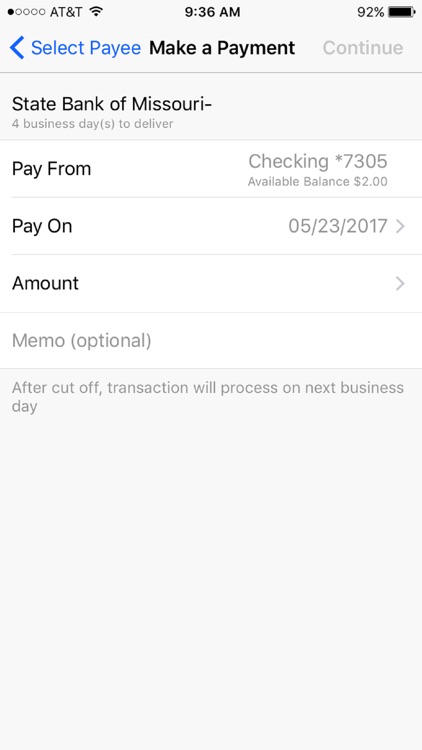 State Bank of Missouri Mobile screenshot-3