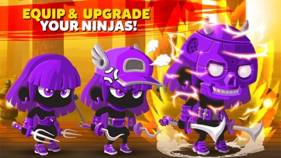 Ninja Dash - Shinobi Warriors - Free Hack screenshot 7 - game app interface