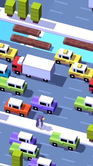 Screenshot from Crossy Road