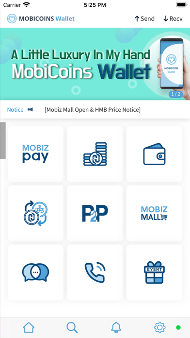 MobiCoins Wallet screenshot 2