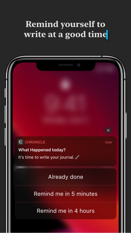 Chronicle - Simple Journal screenshot-3
