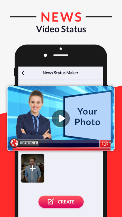 News Status Video screenshot 3